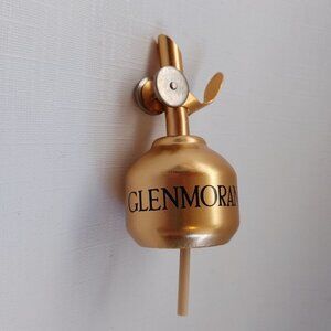 GOLD GLENMORANGIE WHISKY POURER SHOT POURER BOLD LOGO